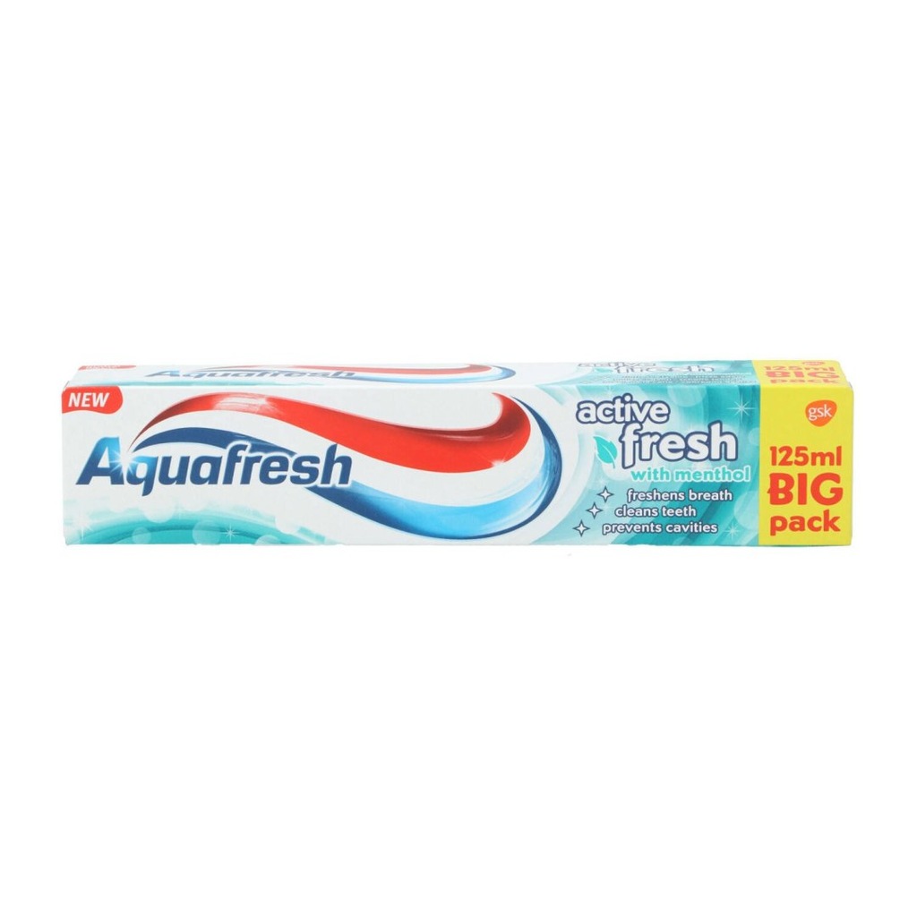Aquafresh Active Fresh With Menthol Pasta do Zębów