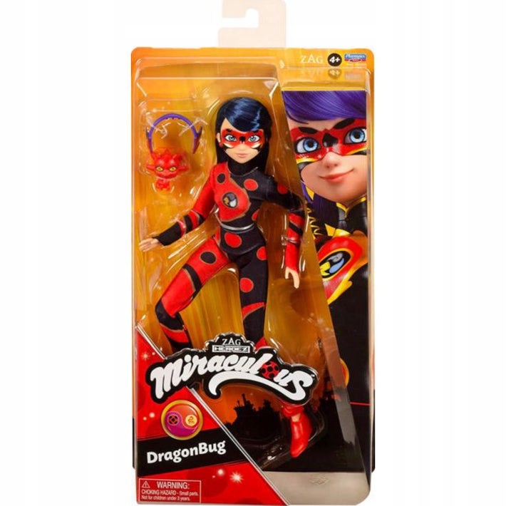 Miraculum Lalka Biedronka Dragon Smok LadyBug 25cm