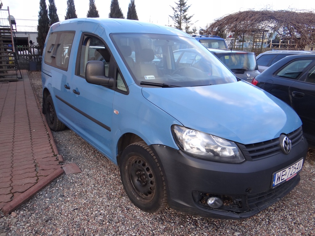 VW CADDY 2K 2011 1.6 DIESEL USZKODZONY