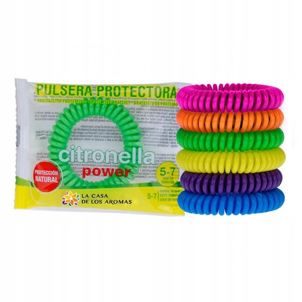 La Casa de los Aromas Citronella bransoletka spiralna o zapachu trawy cy P1