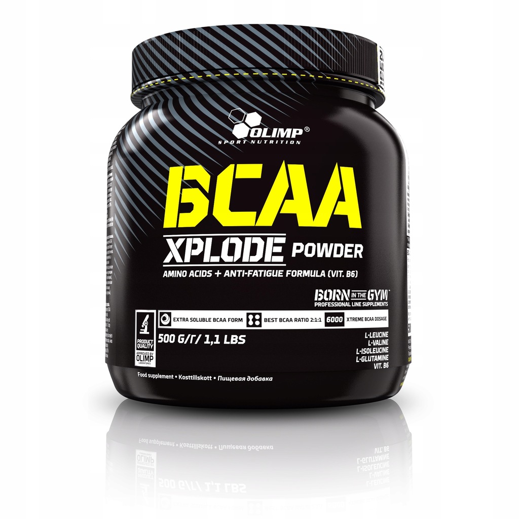 OLIMP BCAA XPLODE POWDER 500g MOCNE AMINOKWASY