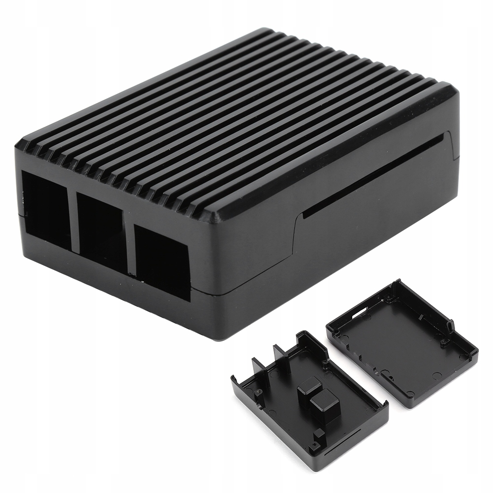 OBUDOWA ZE STOPU ALUMINIUM DO RASPBERRY PI 4B 90X65X23MM