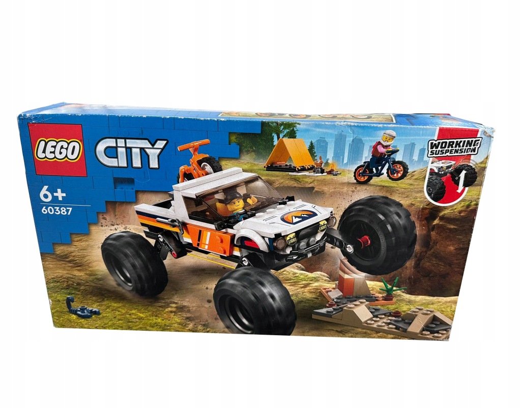 LEGO City 60387 Przygody samochodem terenowym z napędem 4x4