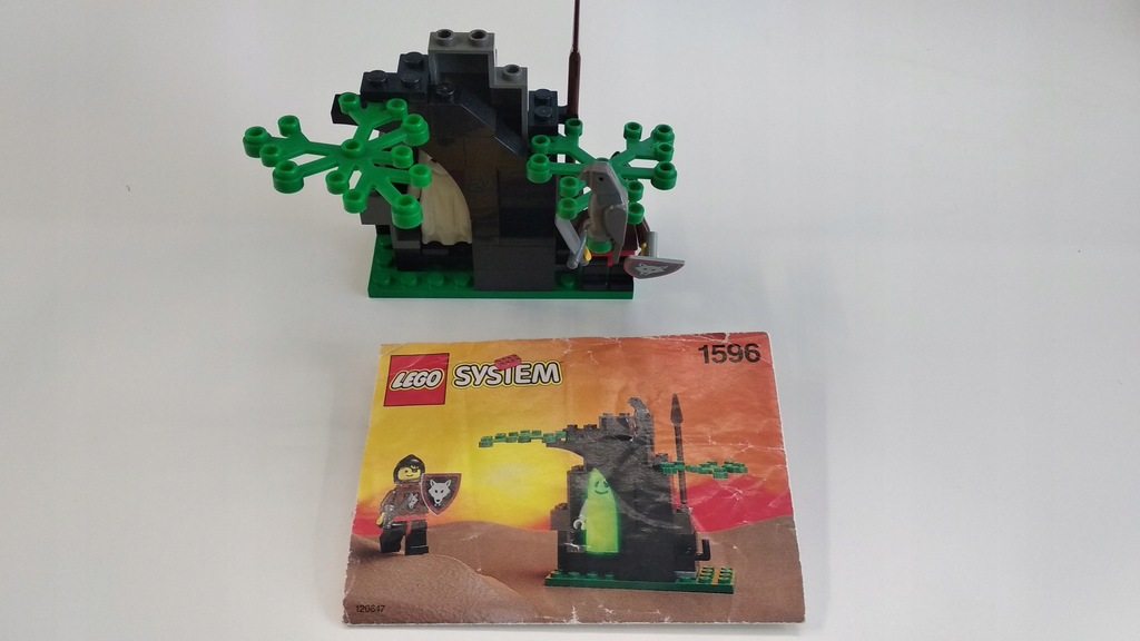 Lego Castle 1596 Ghostly Hideout Zestaw+Instrukcja