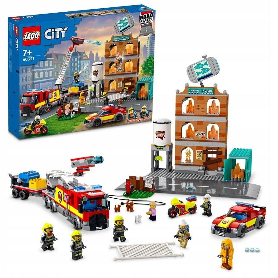 LEGO LEGO City Staż Pożarna 60321