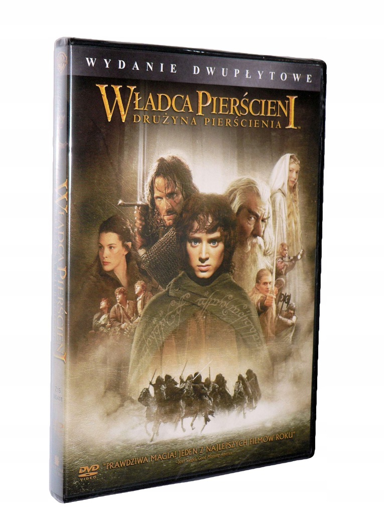 2DVD - WŁADCA PIERŚCIENI: DRUŻYNA PIERŚCIENIA