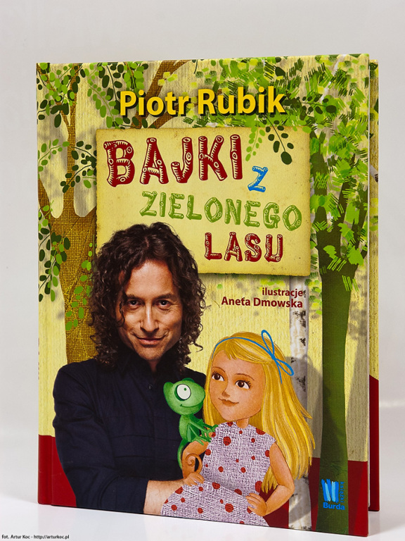Bajki z zielonego lasu Piotra RUBIKA z autografem