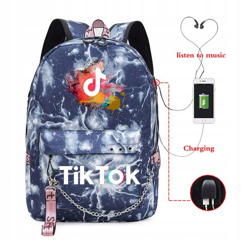 Купить РЮКЗАК TIK TOK GALAXY COLOURS PATTERNS БОЛЬШОЙ A4 USB: отзывы ...