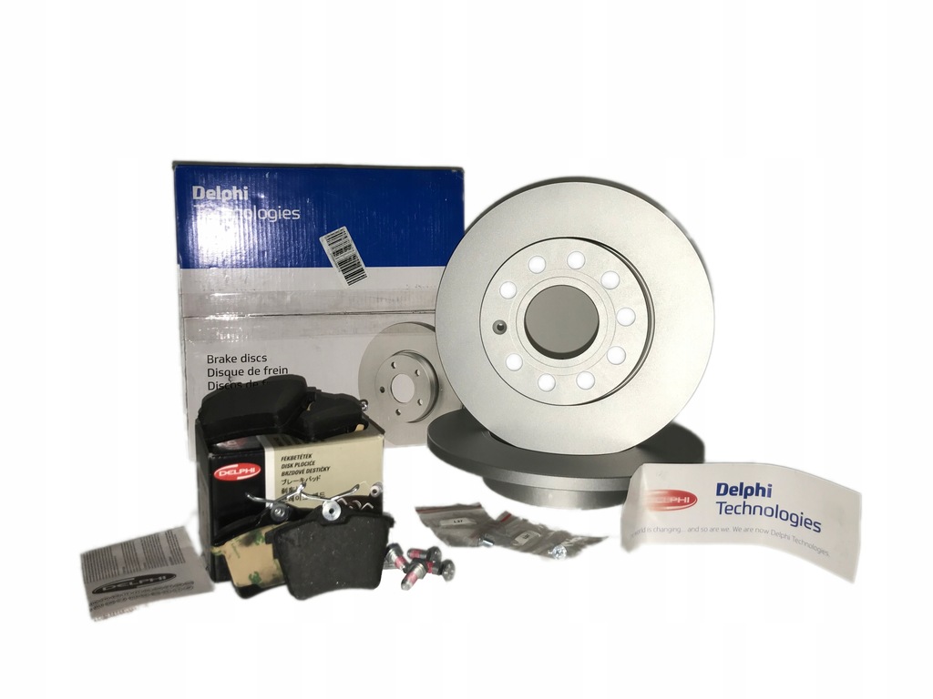 TARCZE KLOCKI PRZOD DELPHI RENAULT MEGANE SCENIC