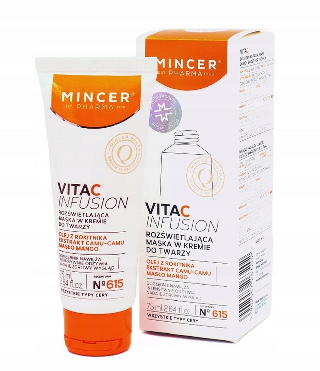 Mincer VitaC Infusion Rozśw. Maska w Kremie 75 ml