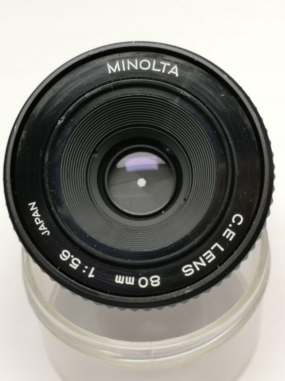 Obiektyw powiększalnikowy Minolta C.E 80mm f 5.6