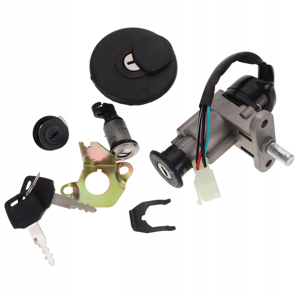 MOTORCYCLE LOCK GAS CAP WITH KEY FUEL SET COVER
