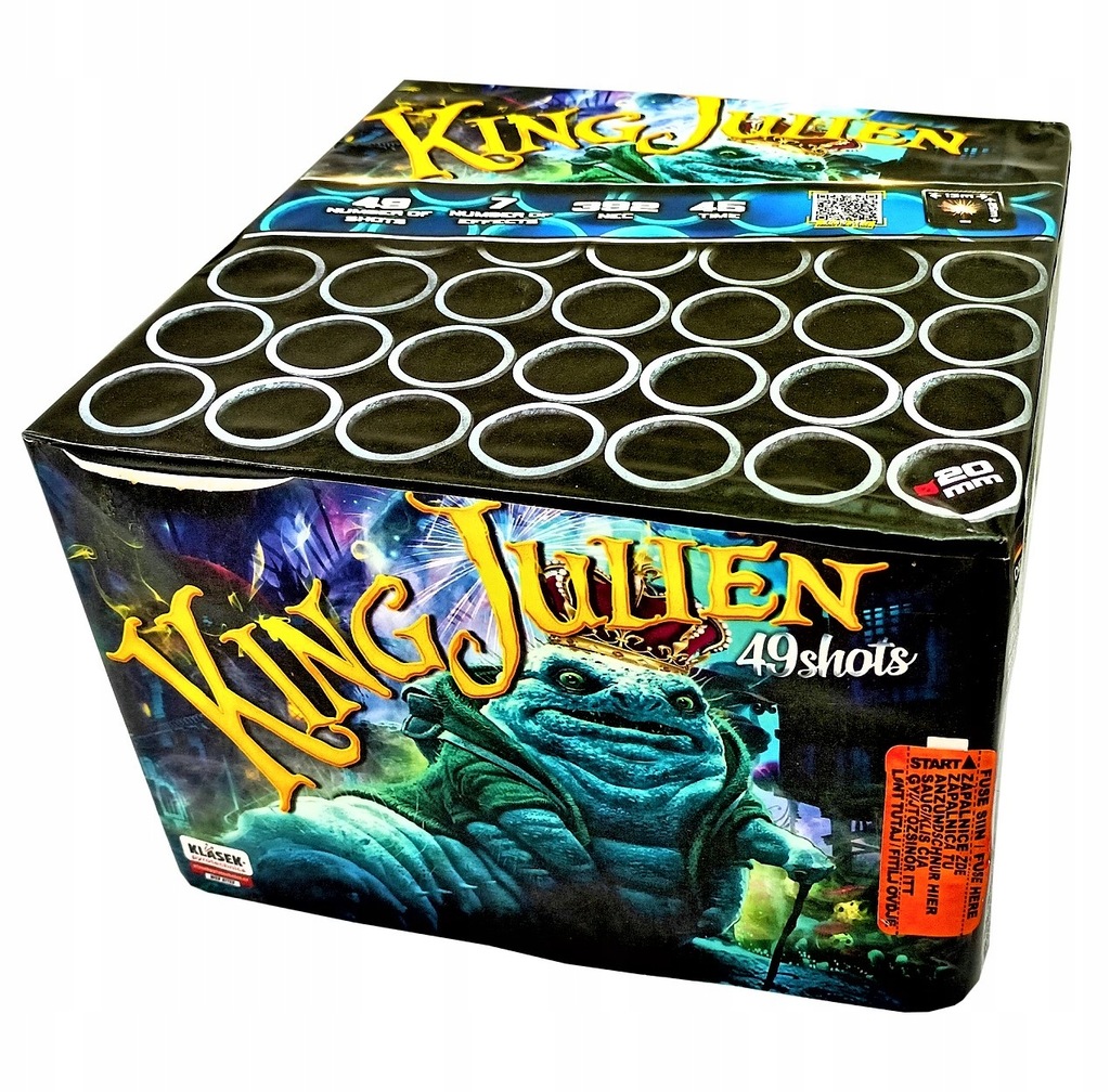 Wyrzutnia KING JULIEN 49strz 20mm C4920K Klasek