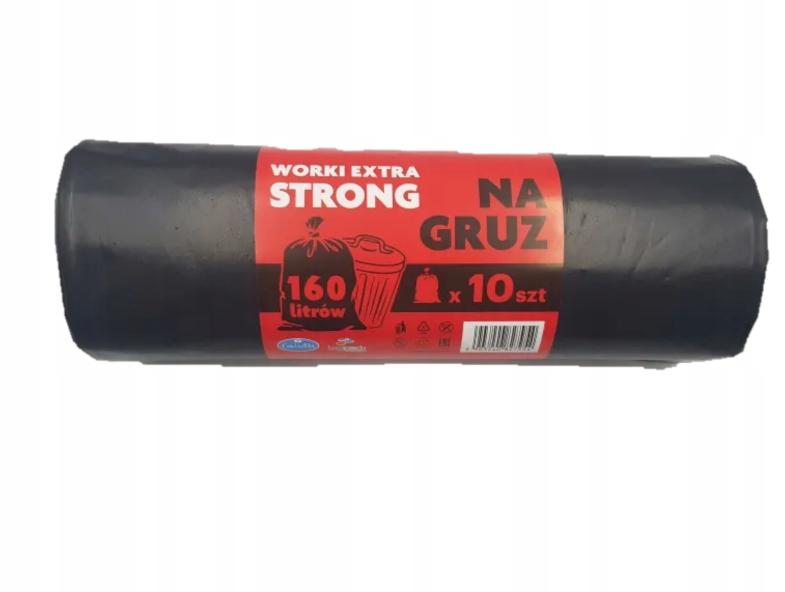 Worki na gruz 160L x 10 szt EXTRA STRONG polskie