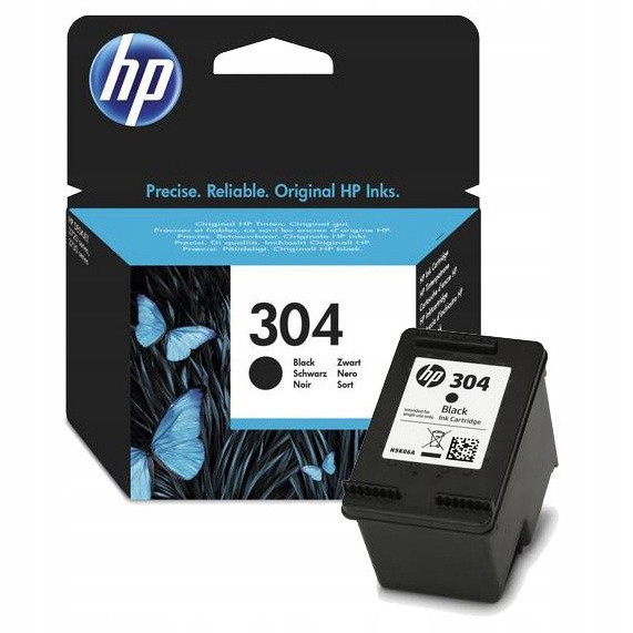 Купить Чернила для принтера HP 304 черные N9K06AE DeskJet: отзывы, фото, характеристики в интерне-магазине Aredi.ru