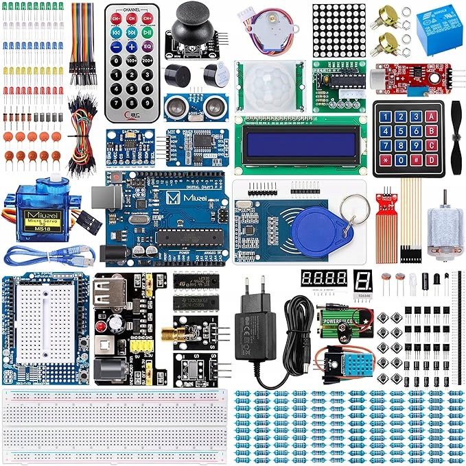 Zestaw Startowy Do Arduino Elektronika Zestaw Miuzei Pełna Wersja