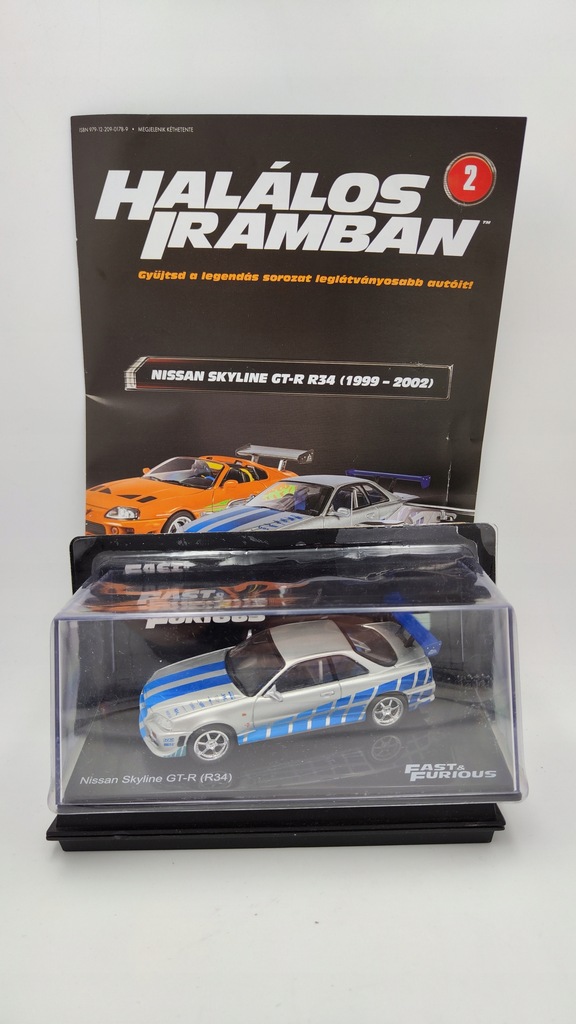 Fast and Furious Nissan Skyline GT-R R34 #2 1:43
