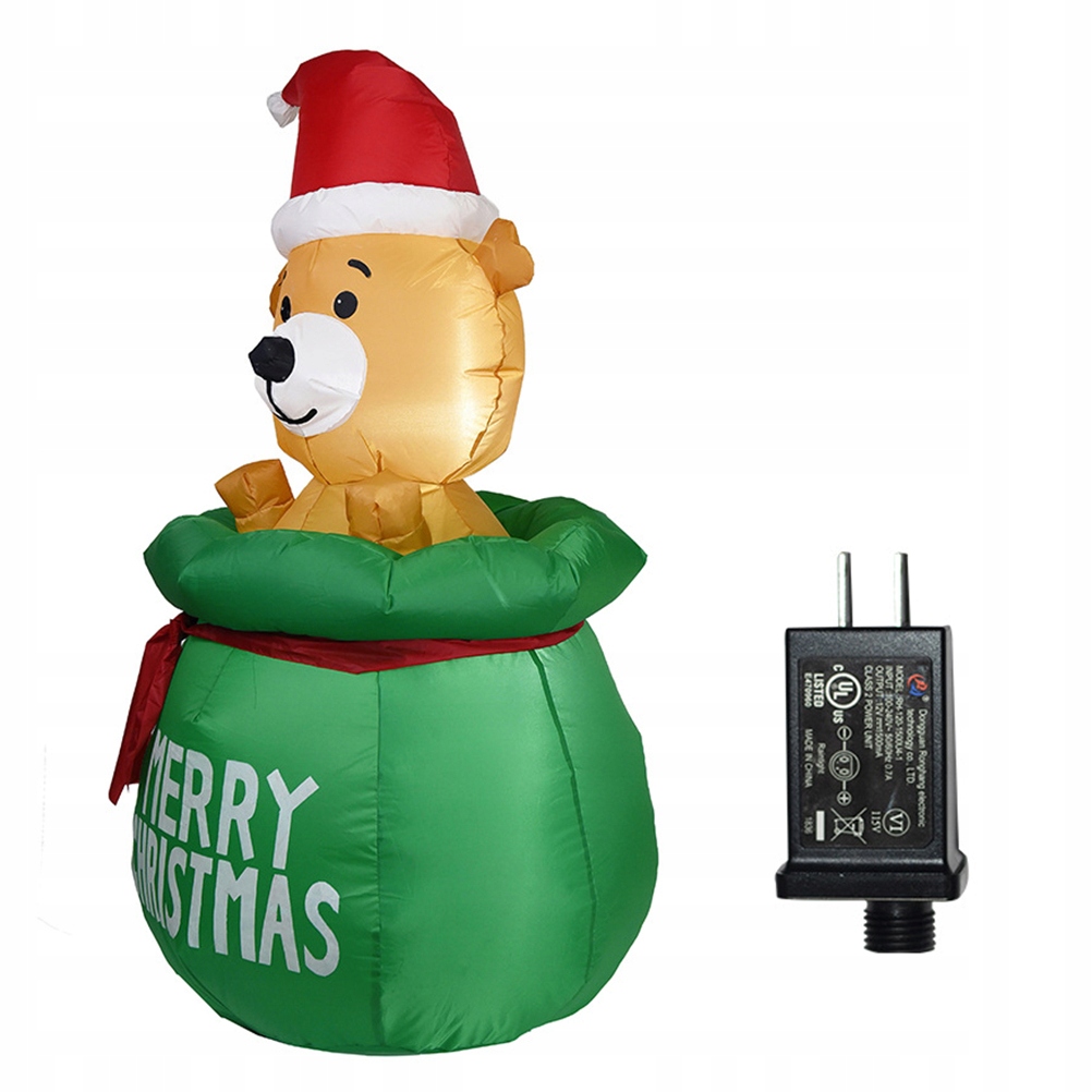 Bear Inflatable Air Model Christmas Puppy
