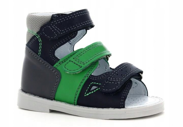 Bartek 81804 sandały sandałki profilaktyczne z obcasem Thomasa 21