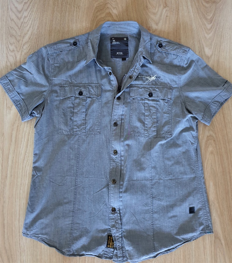 Koszula G-STAR RAW 3301 ORIGINALS DENIM LOGOWANA M