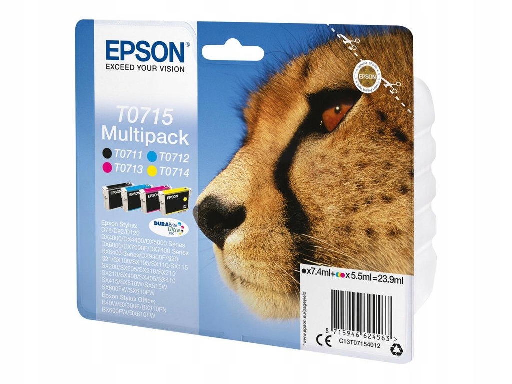 EPSON DuraBrite Ultra ink cartridge black and tri-colour 1-pack RF-AM