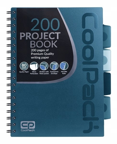 Coolpack - Project Book - Kołobrulion B5 Blue (940