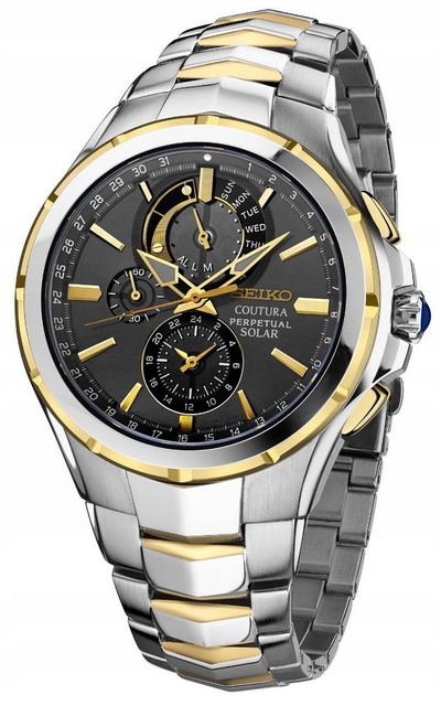24h zegarek SEIKO Coutura Perpetual Solar SSC376P1