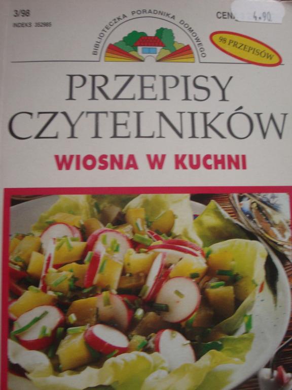 przepisy "Przepisy czytelników-wiosna w kuchni""