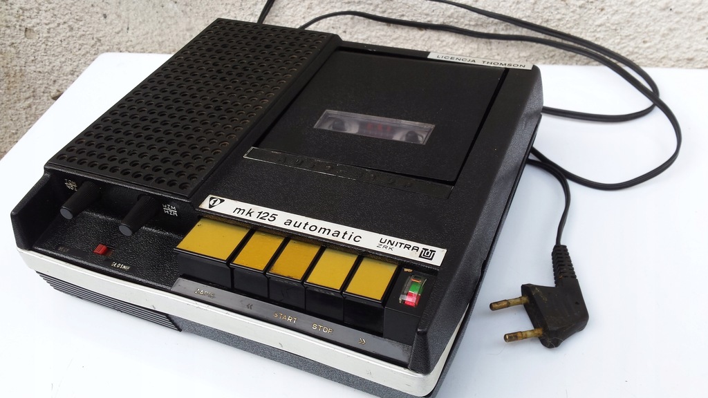 Magnetofon kasetowy MK125 Automatic Unitra