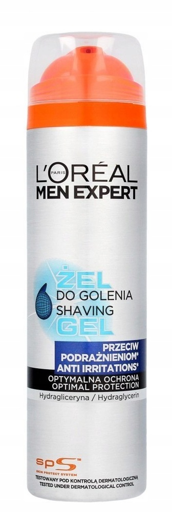Loreal Men Expert Żel do golenia przeciw podrażnie