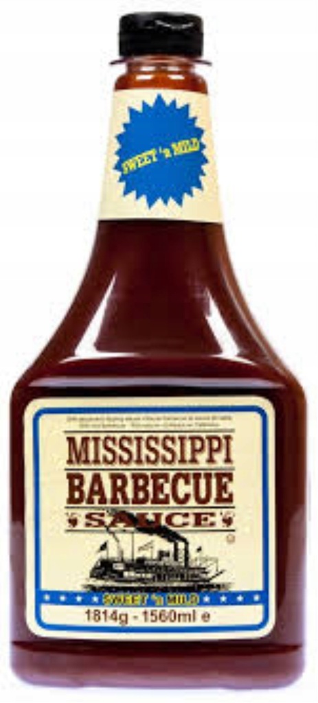 Sos BBQ Mississippi barbacue 1814g sweet'n mild