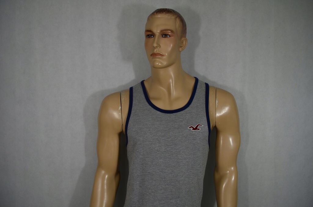 HOLLISTER KOSZULKA T-SHIRT TANK TOP LOGO *XL*