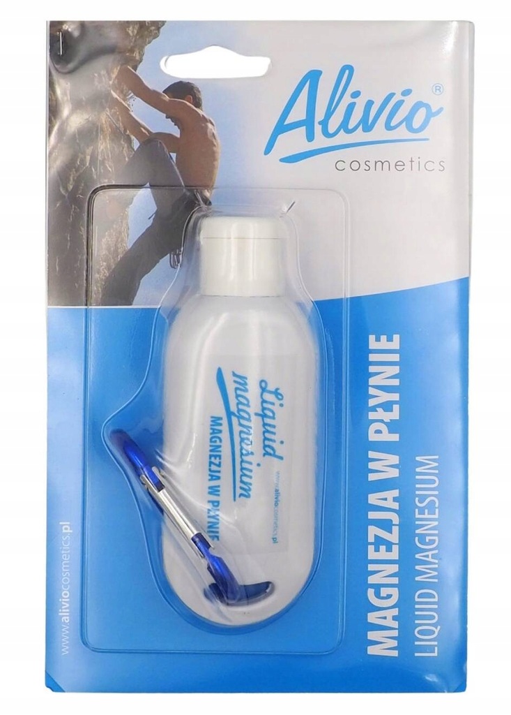 MAGNEZJA W PŁYNIE TALK NA SIŁOWNIĘ ALIVIO 50 ML