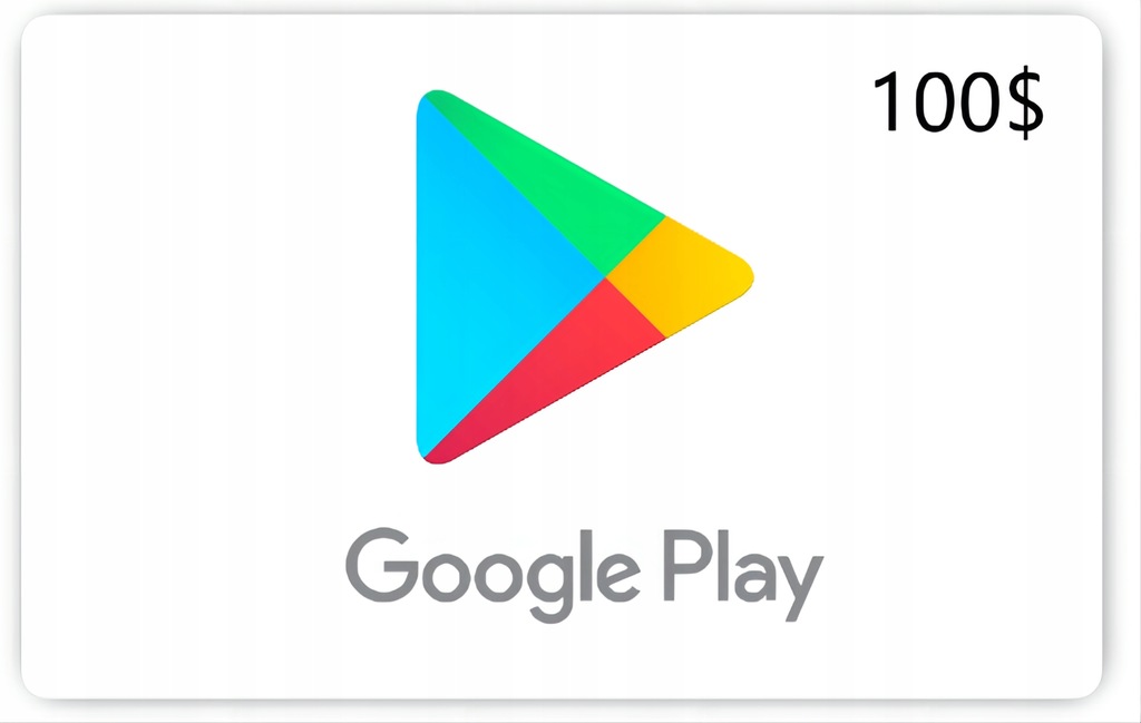 Google Play gift code 100$