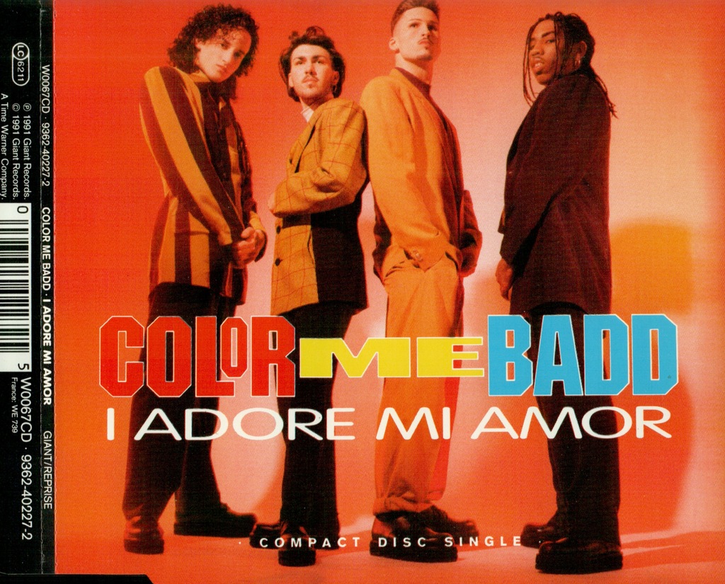 Color Me Badd - I Adore Mi Amor 1991 MAXI CD