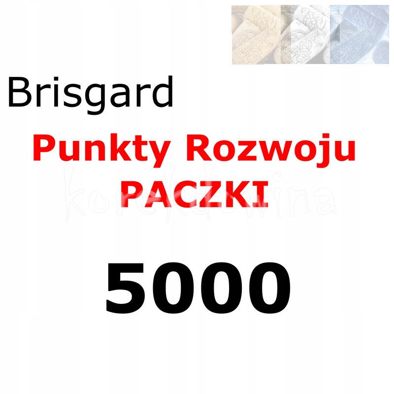 5000PR do INWENTARZA PACZKI FOE B Brisgard FORGE OF EMPIRES
