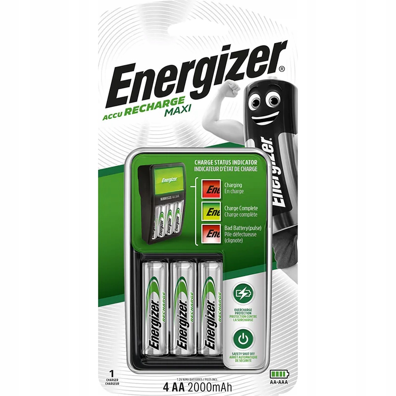 ENERGIZER ŁADOWARKA MAXI+4AA ACCU HR6 POW+