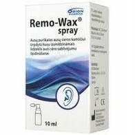 Remo-Wax spray do usuwania woskowiny usznej 10 ml