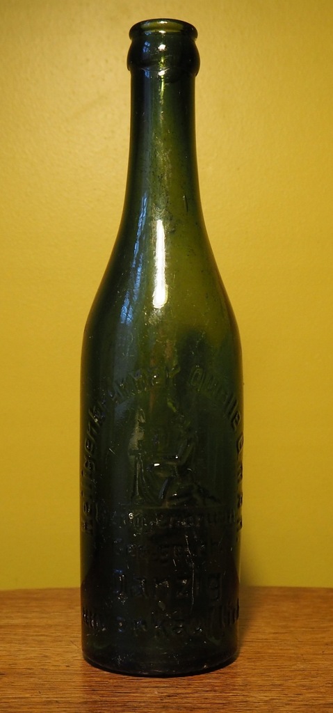 Stara butelka Heiligenbrunner Quelle G.m.b.H Danzig