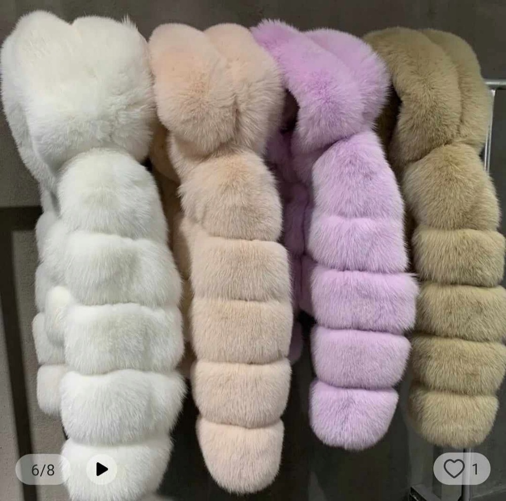 FUTERKO z kapturem do bioder białe