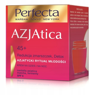 Perfecta AZJAtica krem 45+ Redukcja zmarszczek 50