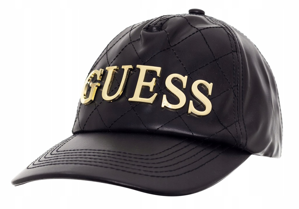 GUESS DAMSKA CZAPKA Z DASZKIEM BASEBALL BLACK