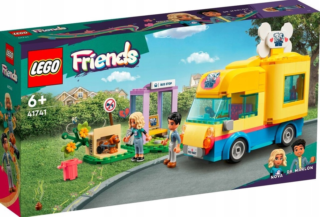 LEGO Klocki Friends 41741 Furgonetka ratunkowa dla