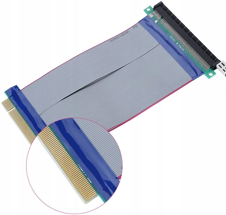 Купить Удлинительный кабель для карты PCI Riser PCIE Express 16x: отзывы, фото, характеристики в интерне-магазине Aredi.ru