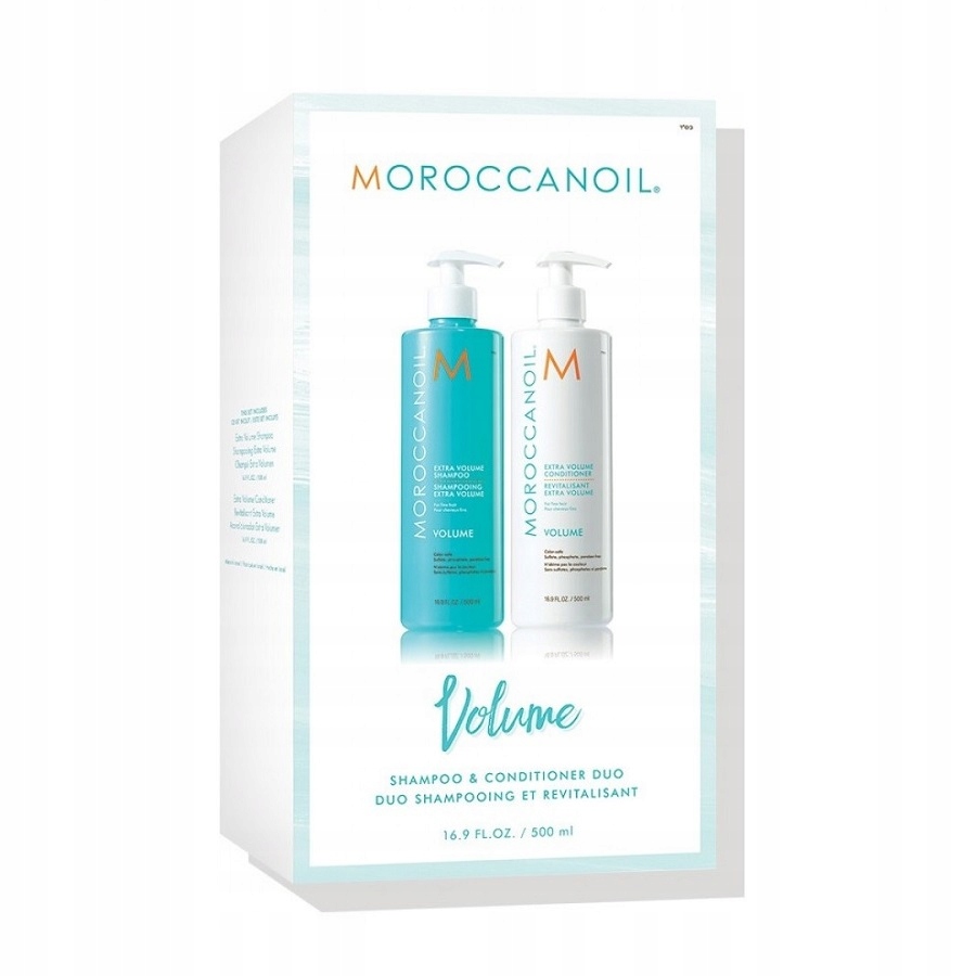 MOROCCANOIL Volume zestaw szampon + odżywka 2x500