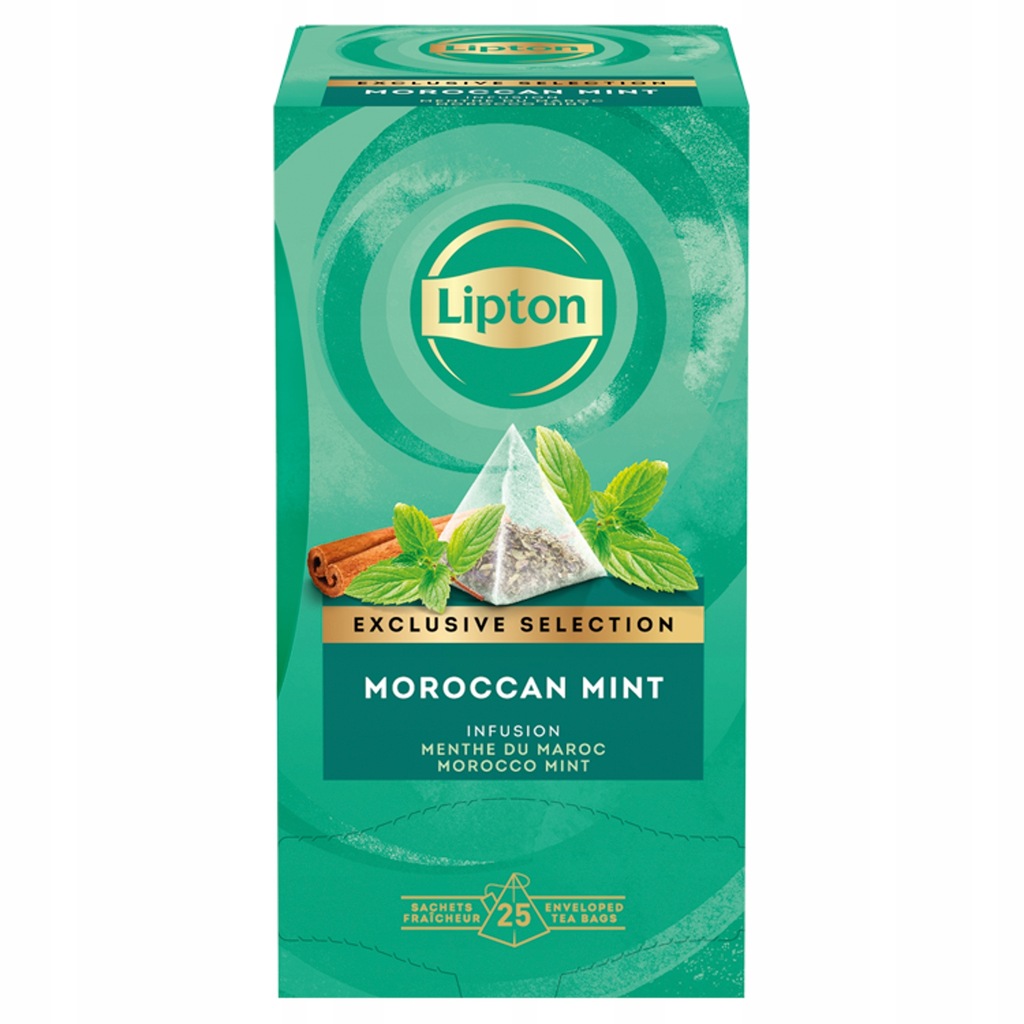 Herbata Lipton Exclusive Moroccan Mint 25 sztuk