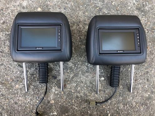 Monitor W Zaglowkach Dvd Lexus Rx 03 08 Oryginal Oficjalne Archiwum Allegro