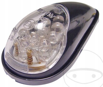 KIERUNKOWSKAZY LED W OWIEWKE HOMOLOGACJA 2 SZTUKI