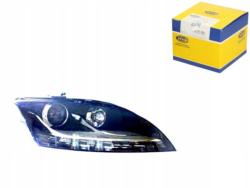 REFLEKTOR AUDI TT 06- Z SILNIKIEM D1S CZARNY WKŁAD PR