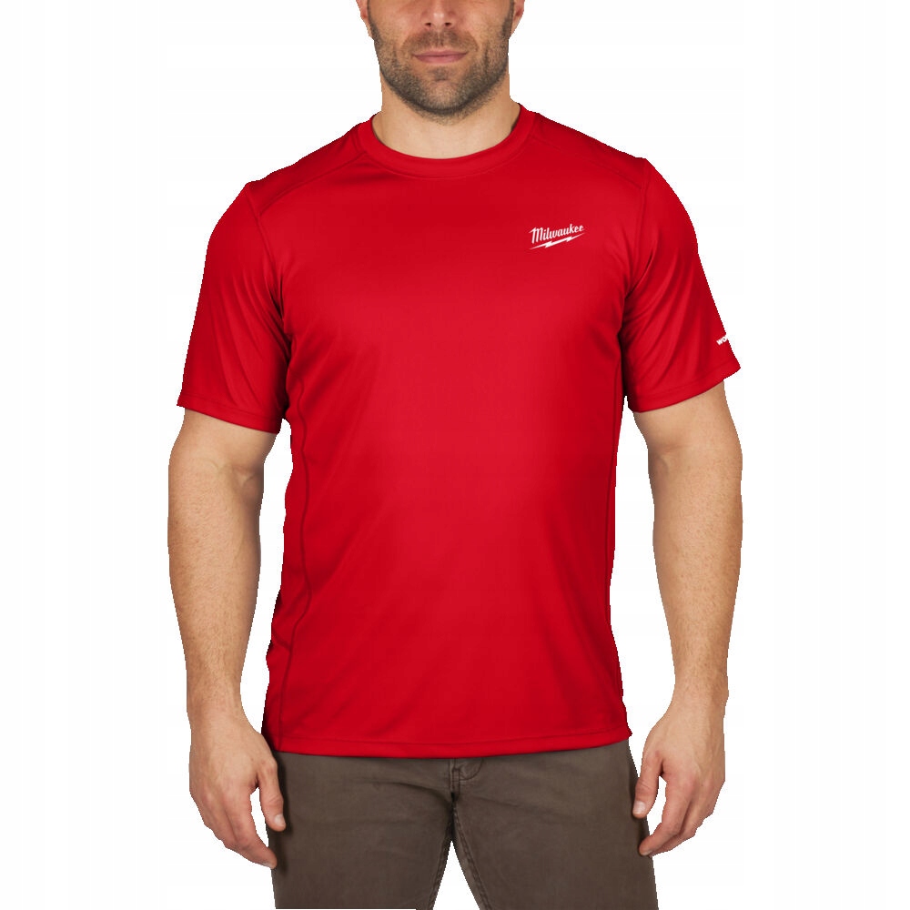 Koszulka Lekka koszulka robocza z krótkim rękawem - czerwona MILWAUKEE WWSS